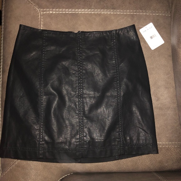 Free People Dresses & Skirts - Free People, Women's Modern Femme Vegan Mini Skirt